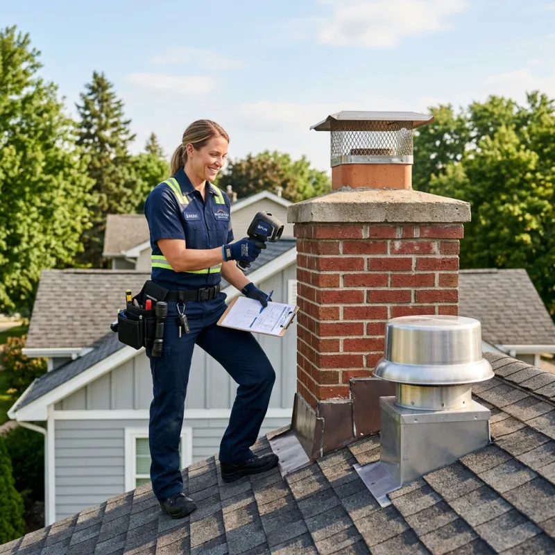 Technician removing a deceased bird from an indoor space in Black Hill